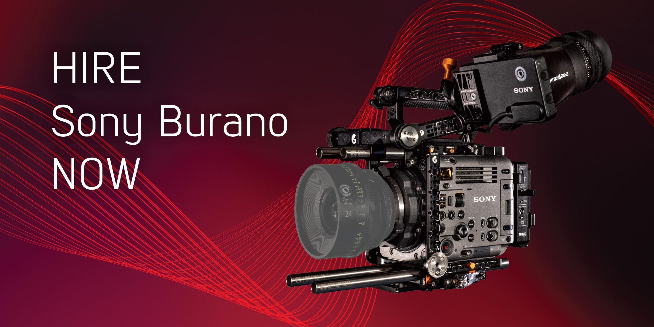 Hire Sony Burano camera - RENTaCAM Sydney