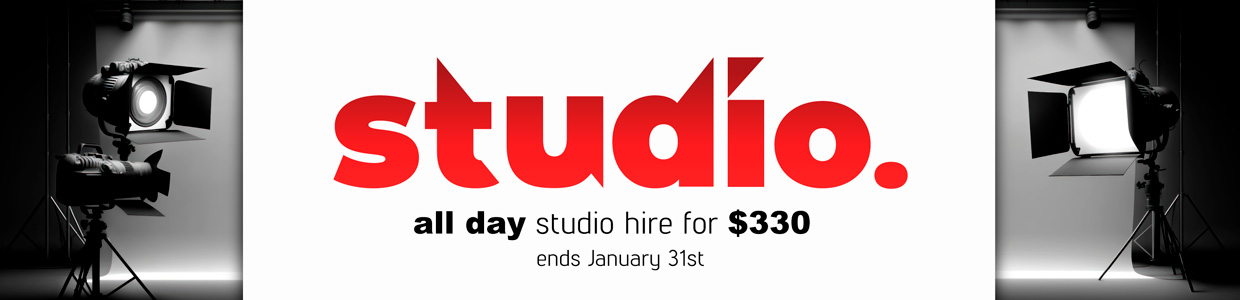 studio.sydney - studio hire in Sydney - RENTaCAM web banner